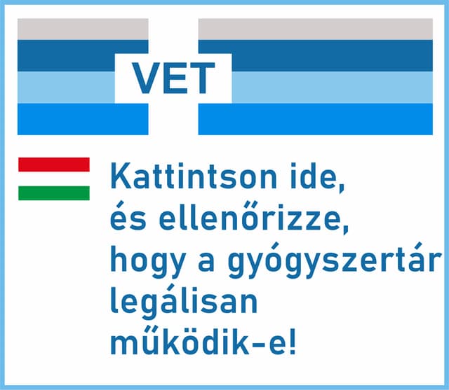 NÉBIH / VET Legális Gyógyszertár Igazolás